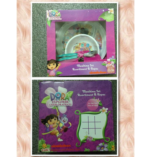 Set ăn dặm Dora the Explorer 4 món