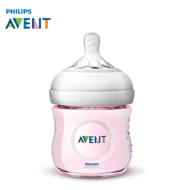 Bình sữa Avent Natural 125ml, hồng