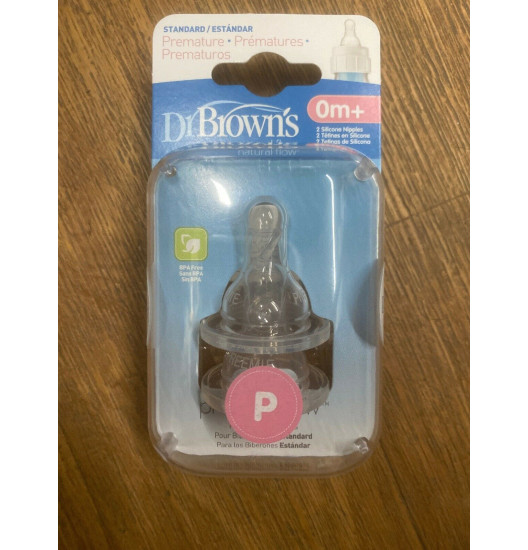 Núm ti Dr Brown cổ hẹp P