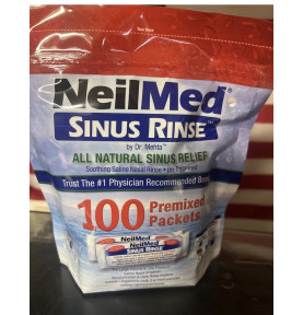 Muối rửa mũi Neilmed 100 gói dành cho người lớn