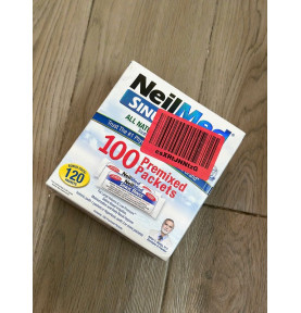 Muối rửa mũi Neilmed 120 gói dành cho người lớn