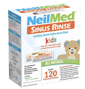Muối rửa mũi Neilmed 120 gói dành cho trẻ em