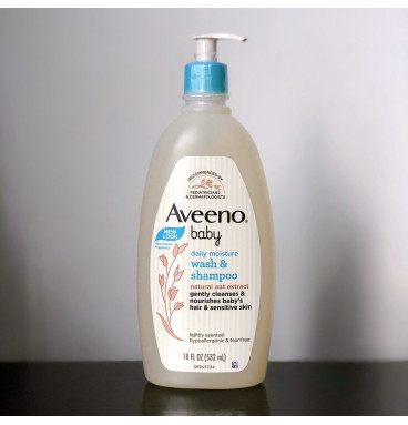 Tắm gội Aveeno Baby 532ml