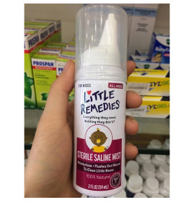 Xịt mũi Little Remedies 59ml cho bé