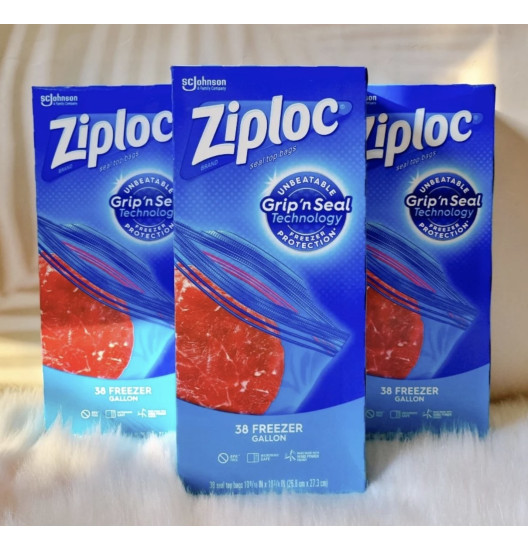 Túi Ziploc Grip 'n Seal 38 túi