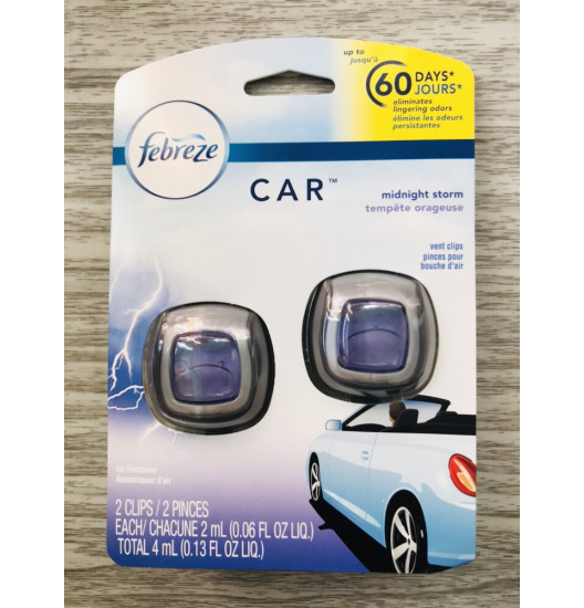 Nước hoa xe hơi Febreze, 2 clips