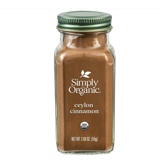 Bột quế Simply Organic Ground Ceylon 59g