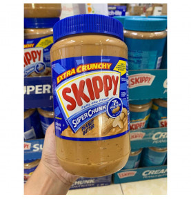 Bơ đậu phộng Skippy 1,36kg Extra Crunchy