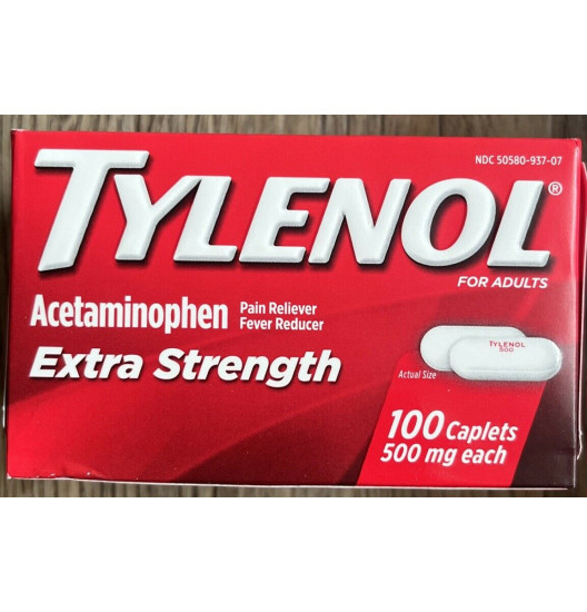 Tylenol 100 viên 500mg