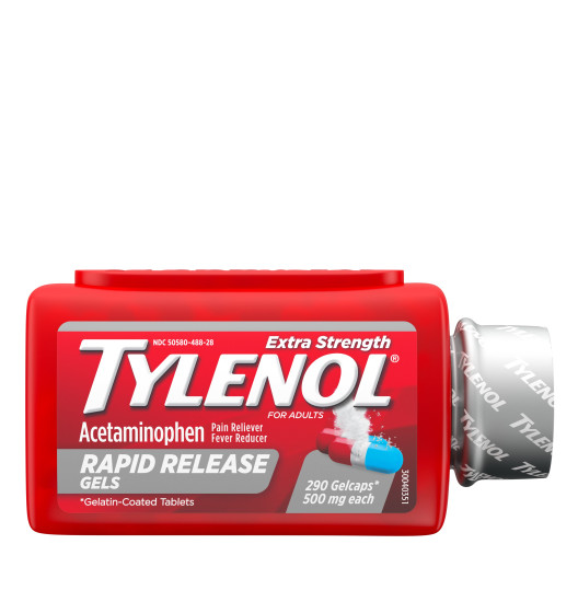 Tylenol 290 viên 500mg rapid release
