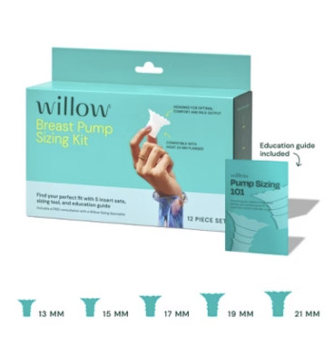 Phụ kiện máy hút sữa Willow - set 10 insert